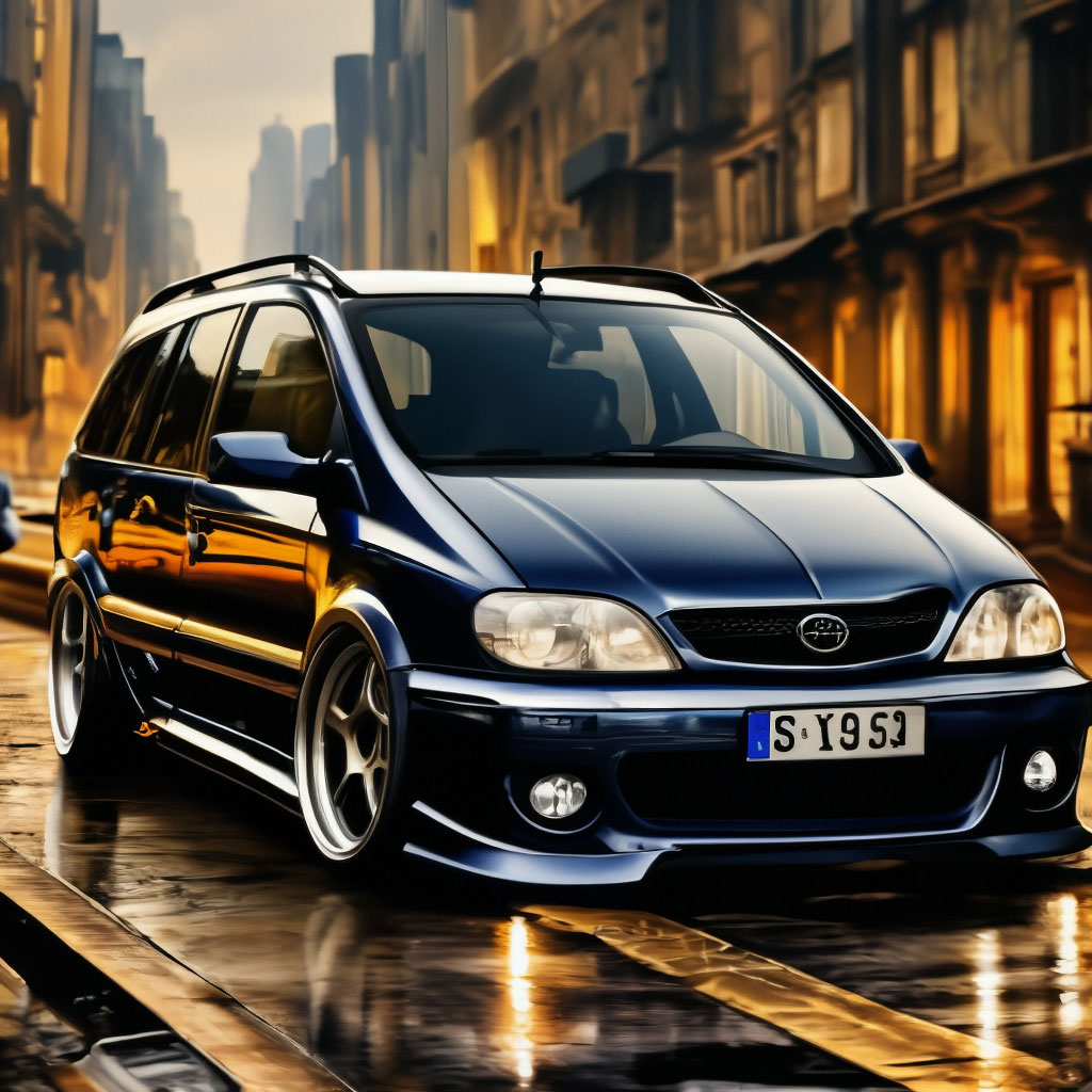 Opel zafira 2002 tuning