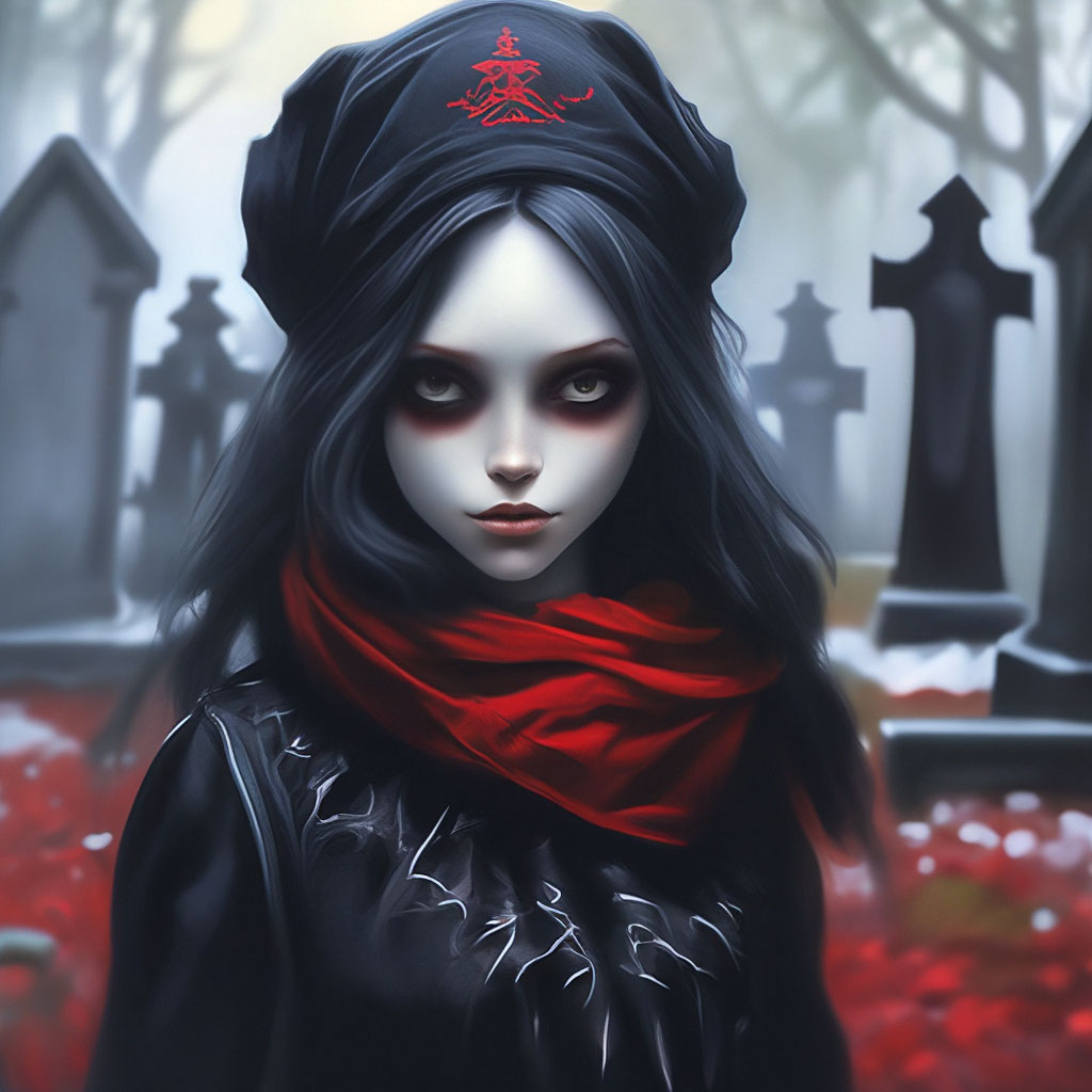 Goth skeletons. Goth skeletons