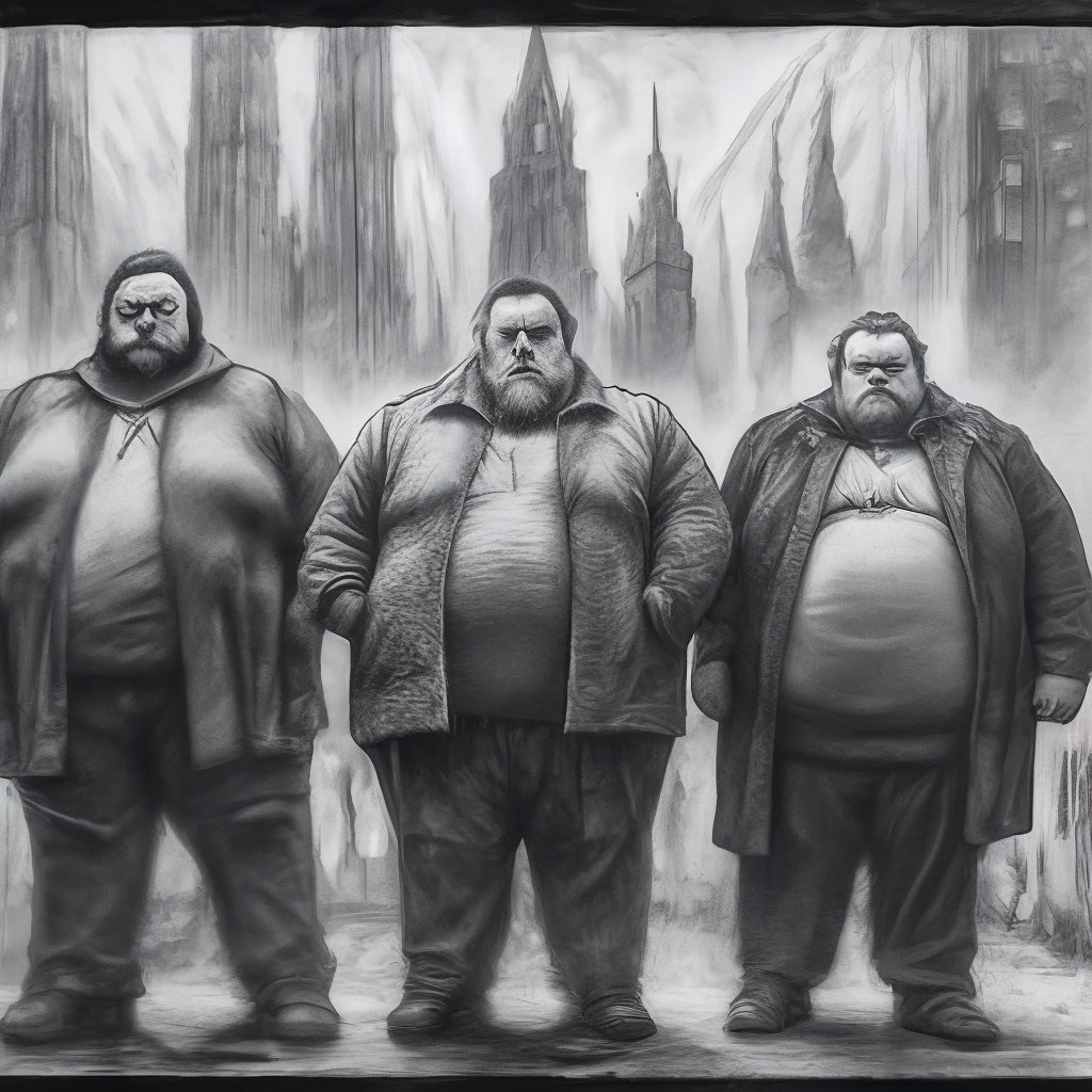 Три толстяка. Свыше 70 иллюстраций Леонида Владимирского