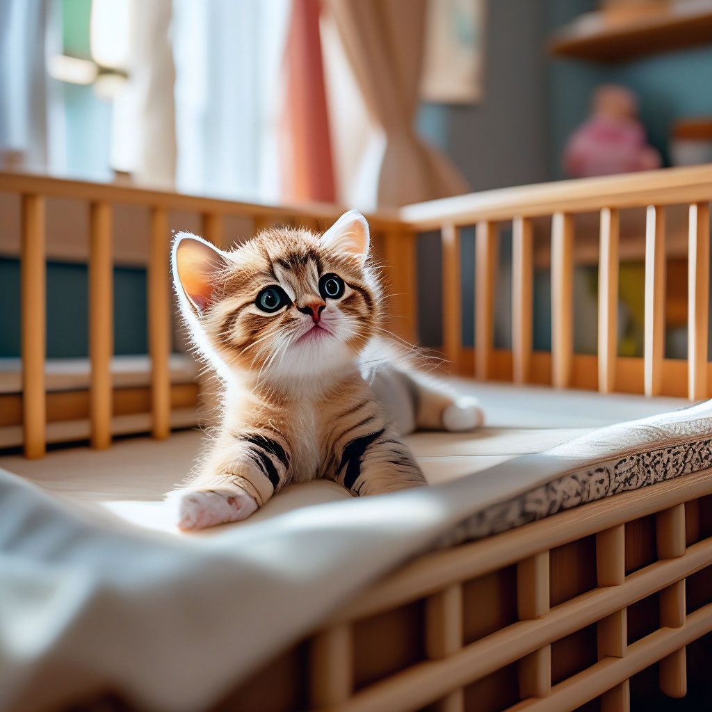 Kitten crib best sale