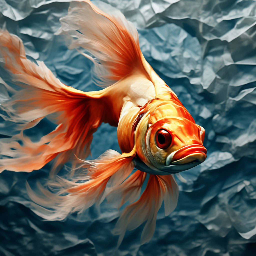Рисунки золотой рыбки для срисовки (70 фото)