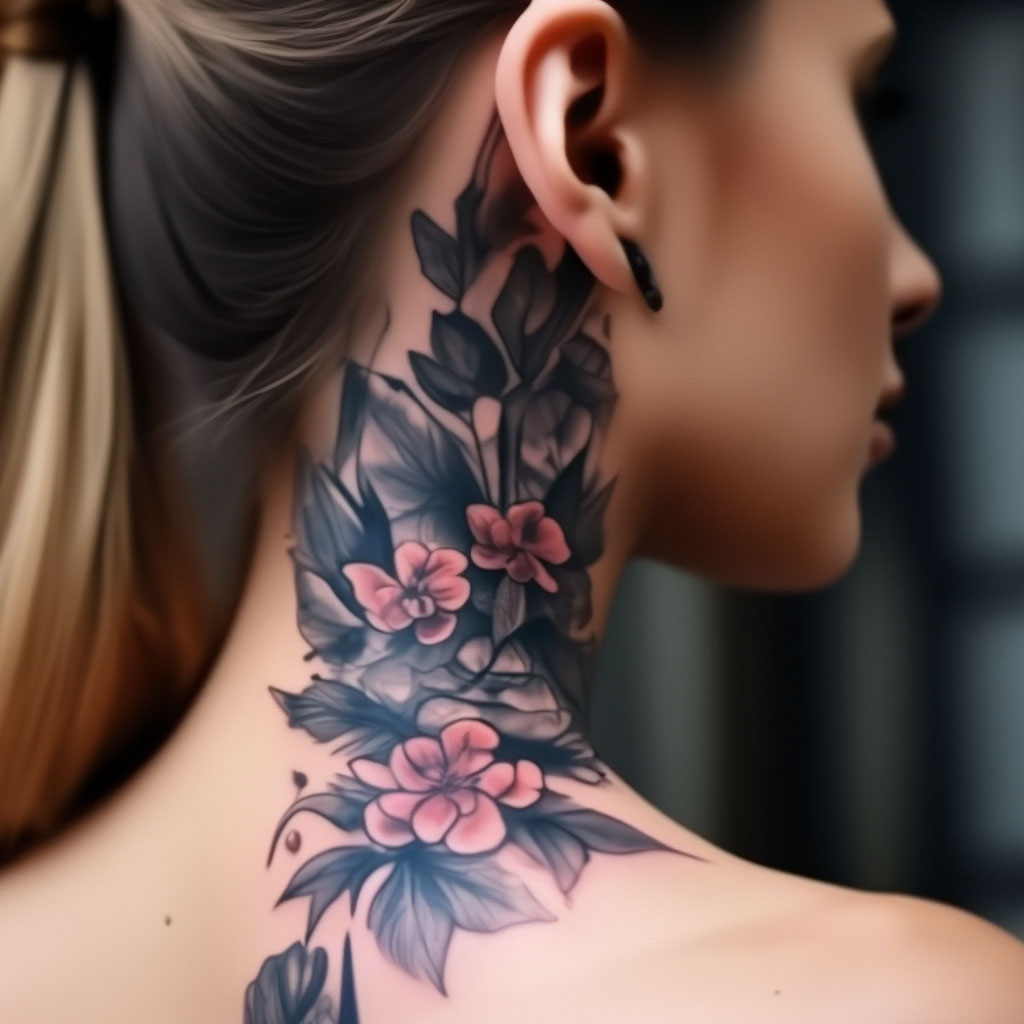 100+ Best Neck Tattoo Designs - Creative Neck Tattoo Ideas - Gallery
