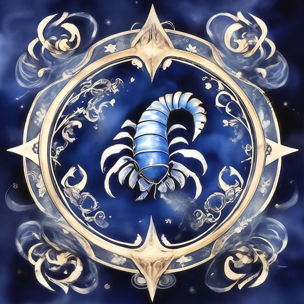 Знак зодиака скорпион, загнутый вверх…» — создано в Шедевруме