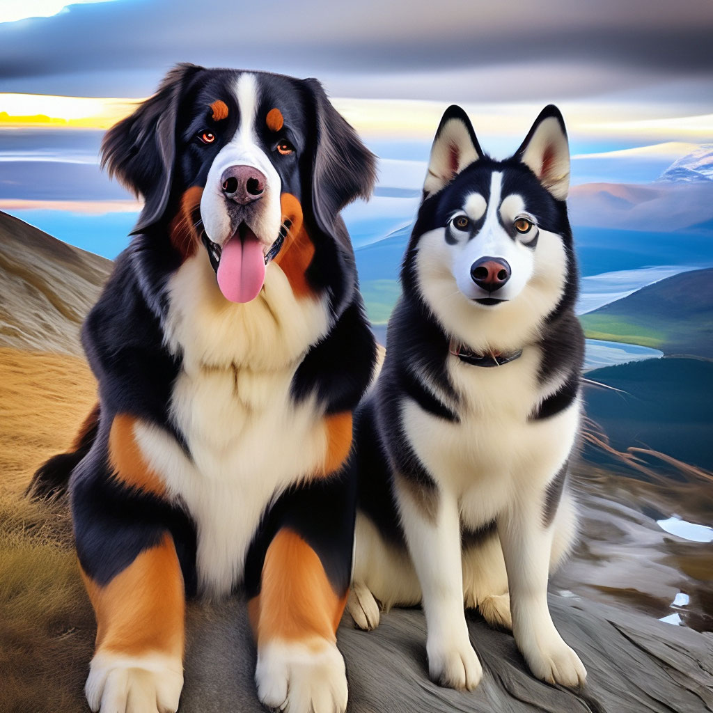 Shops husky bernese