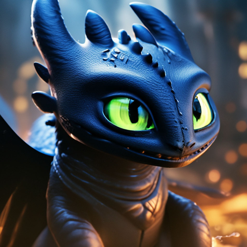 Как приручить дракона Игрушка Беззубик Ночная Дневная фурия