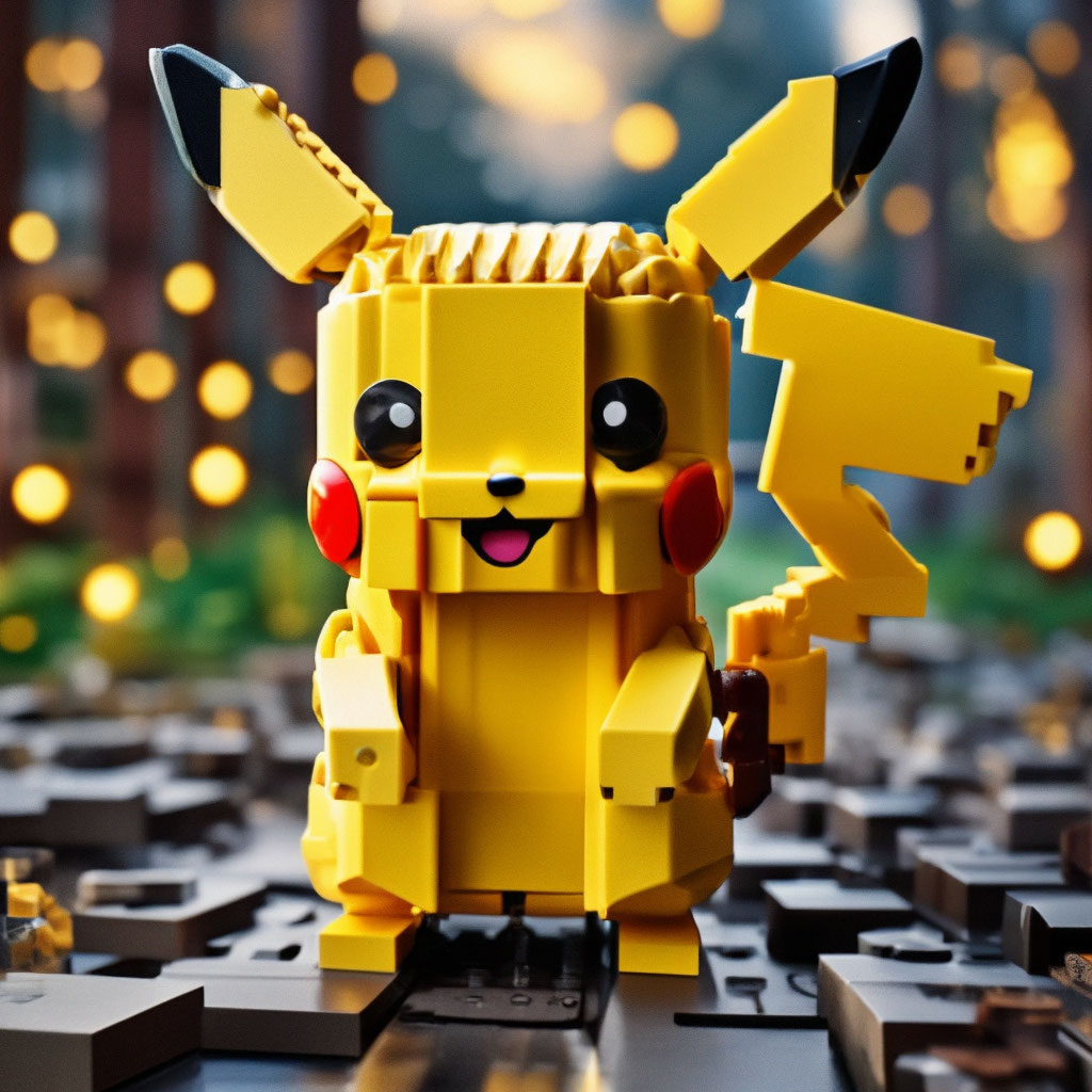 Lego pikachu online