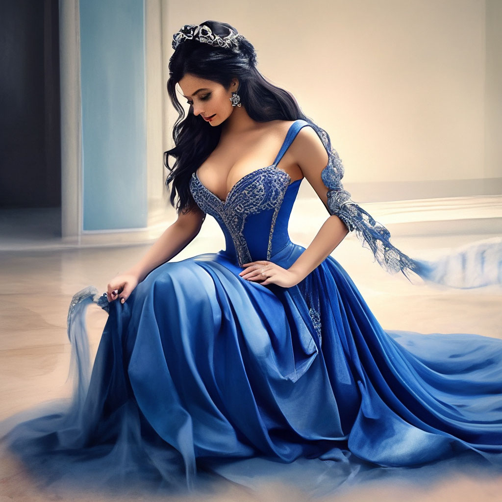 Женские длинные синие платья - купить в интернет-магазине «Love Republic»