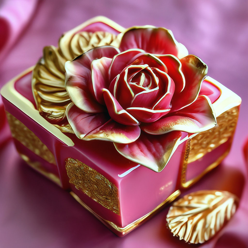 Душистое мыло Роза мыльный цветок Rose