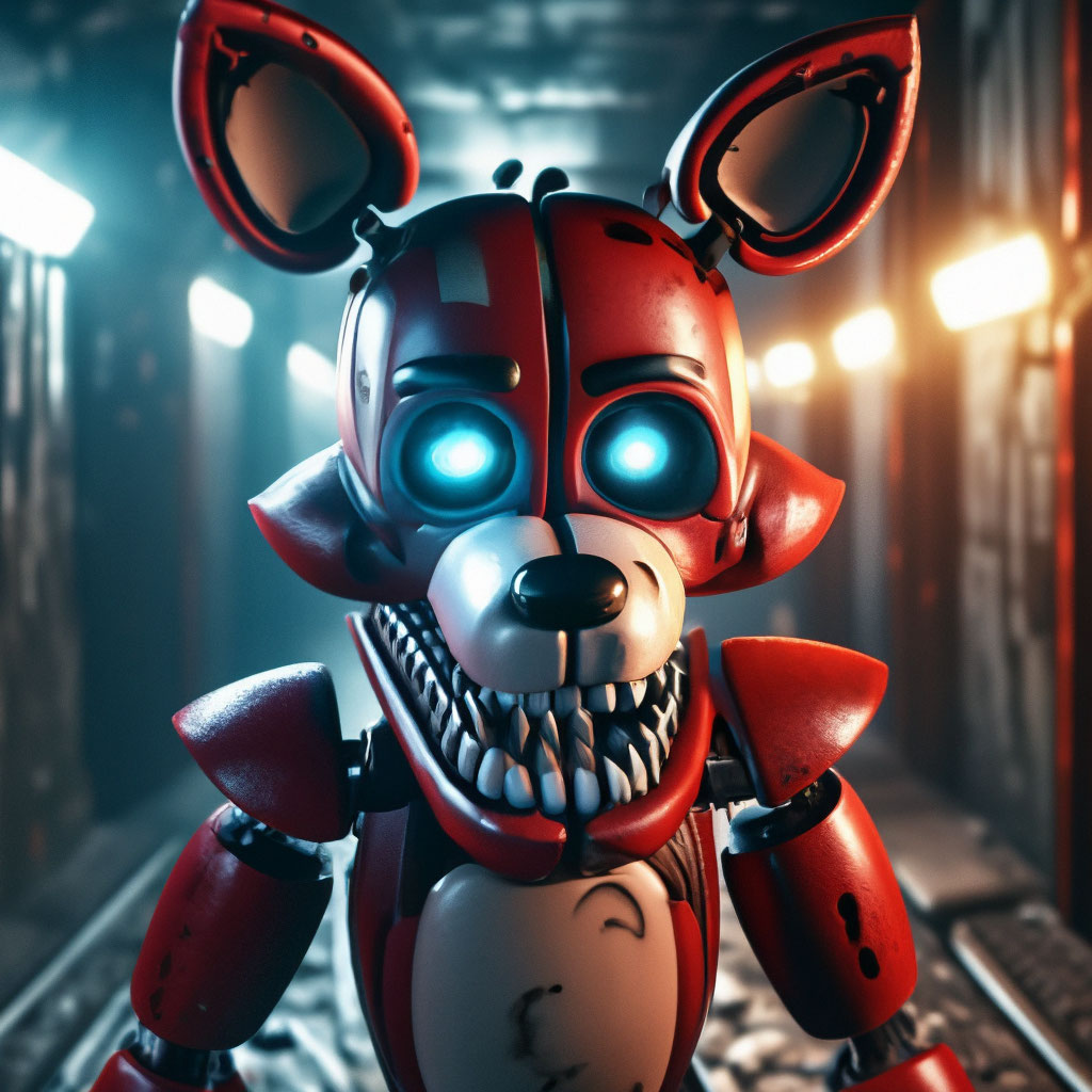 Аниматроник Foxy Из Игры Five …» — Создано В Шедевруме