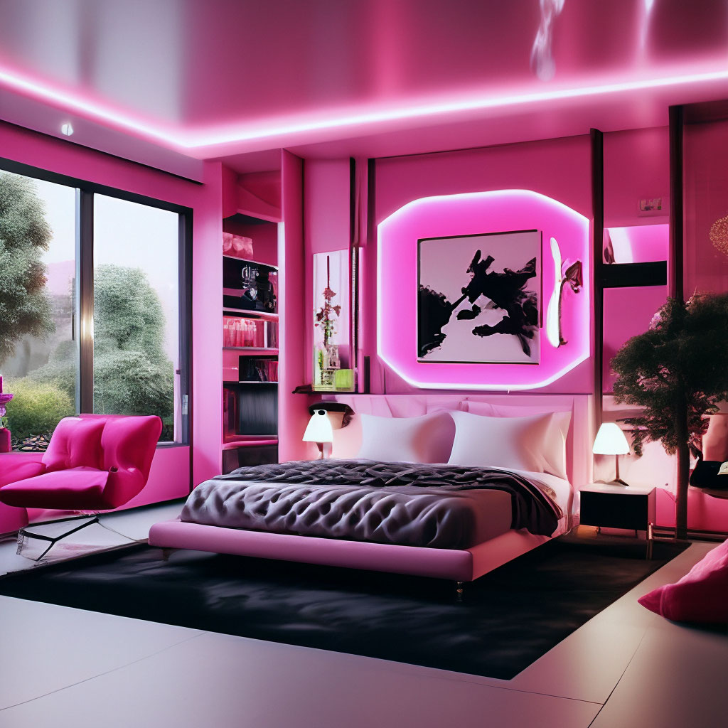 Blackpink style room, 9k, 4k, 64k, 30mm lens, realistic