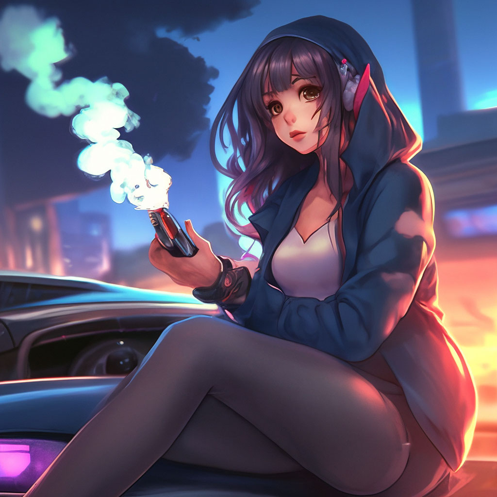 elfbar elfa master akku Steam Workshop::Vape Anime girl main image 0