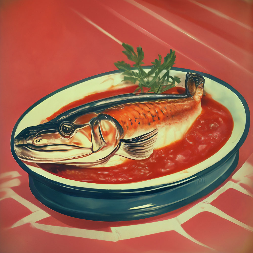 Салат из рыбных консервов в томатном соусе с огурцом – пошаговый рецепт приготовления с фото