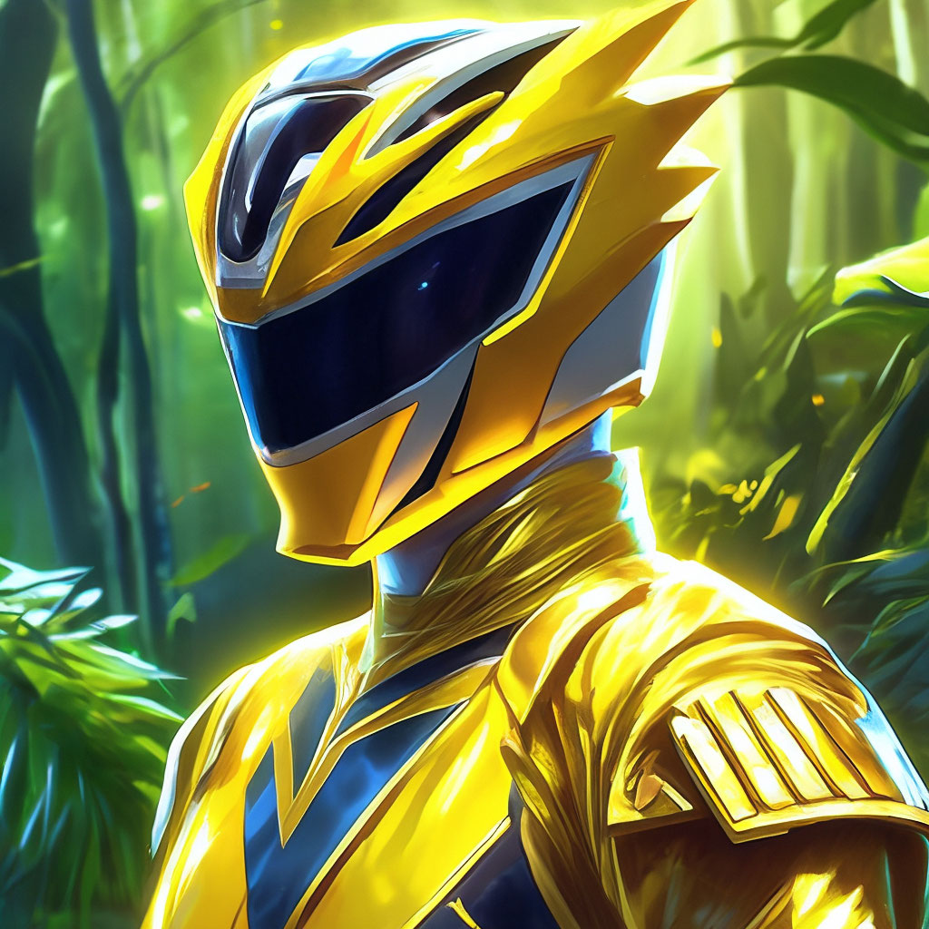 Power Rangers Jungle Fury Gold Ranger Image