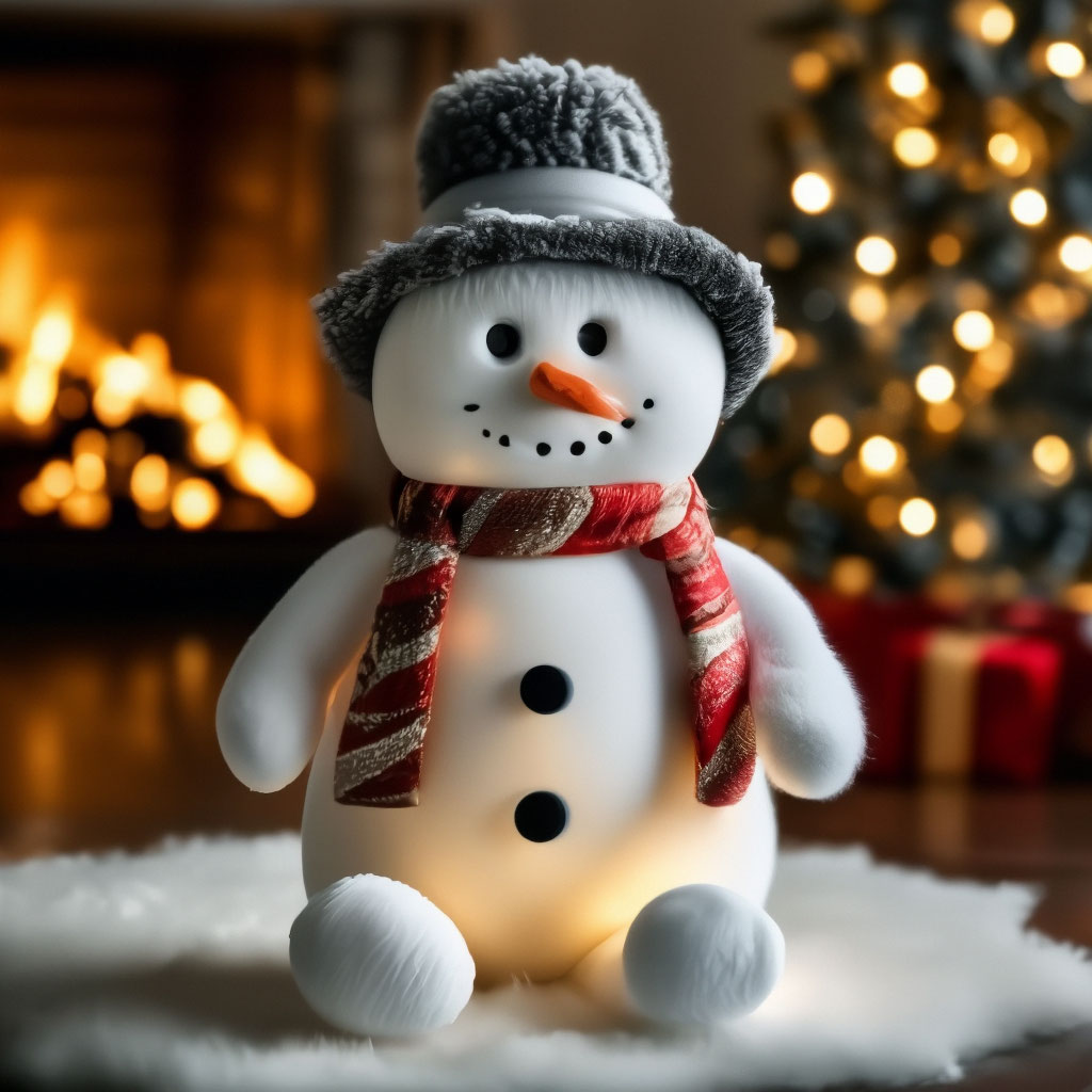 Снеговик из плюша | Снеговик, Пряжа, Амигуруми