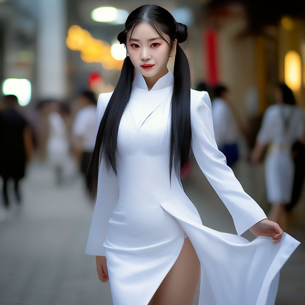 китайский костюм девушки фотографии