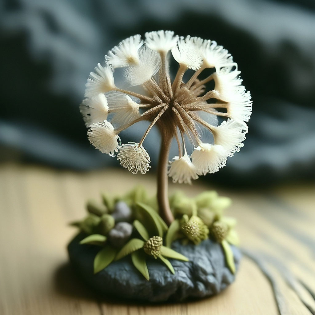 Крупный план работы Эуглены, демонстрирующий текстуру и лёгкость материала