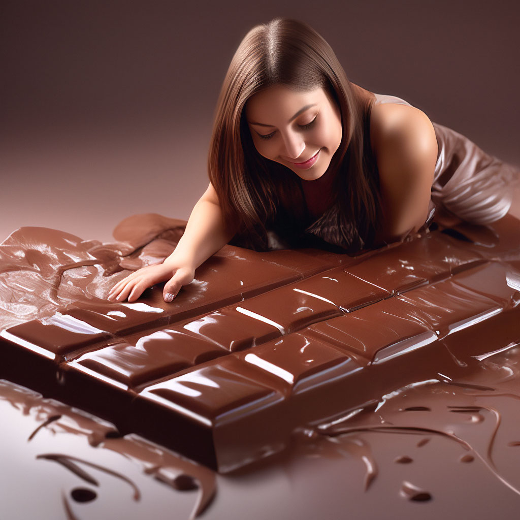 Большая шоколадка, на шоколадке …» — создано в Шедевруме