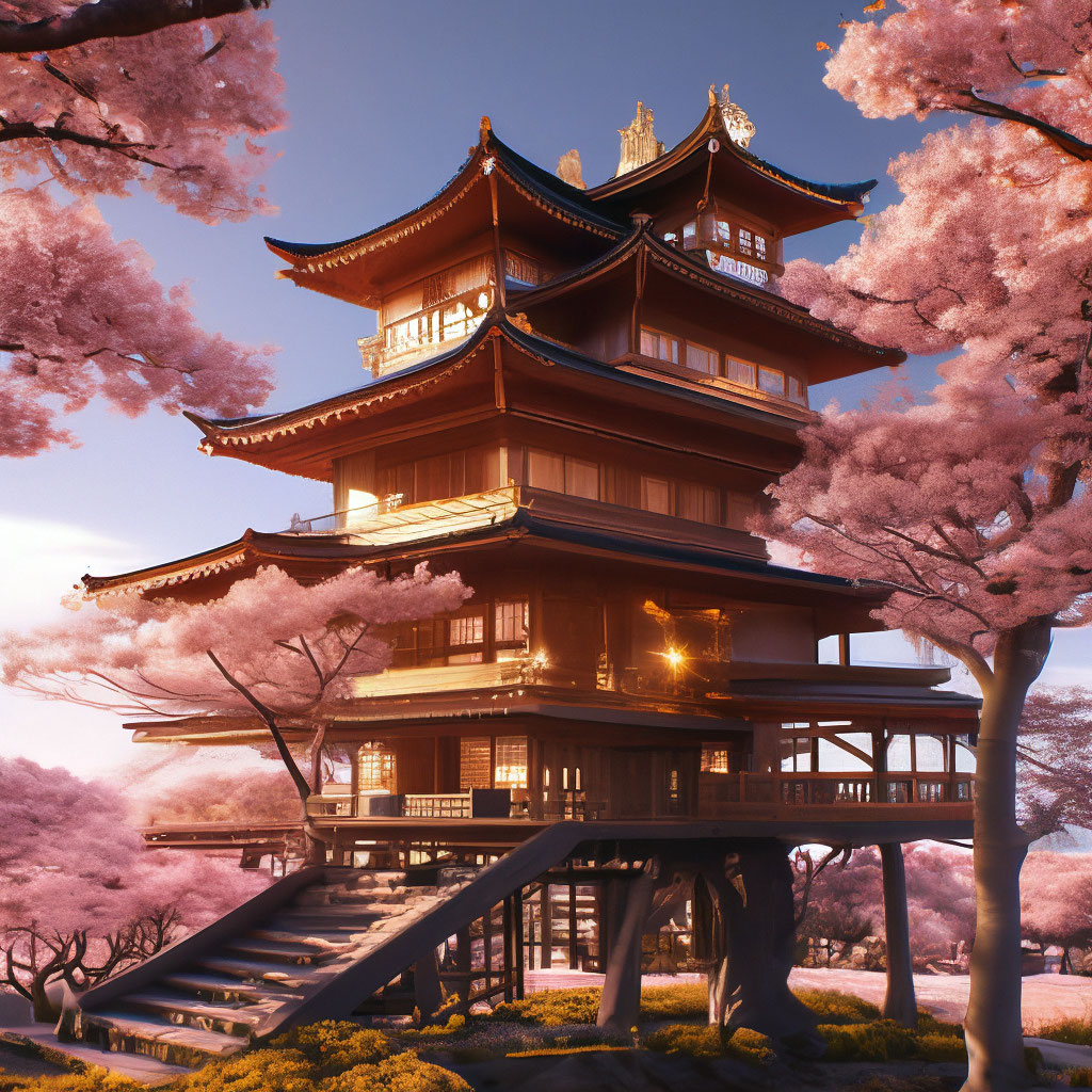 Современный и традиционный Японский дом. Интерьер, дизайн, схема, фото и видео