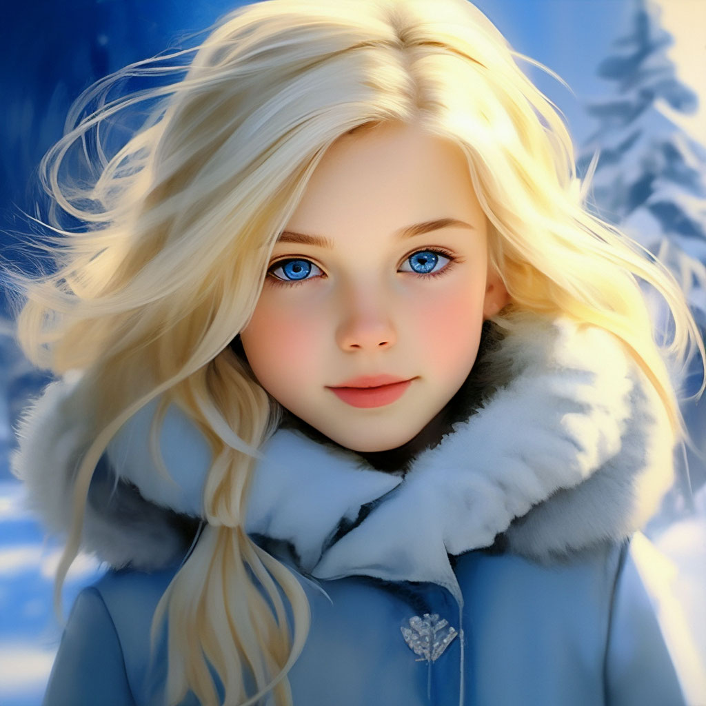 Девушка-зима