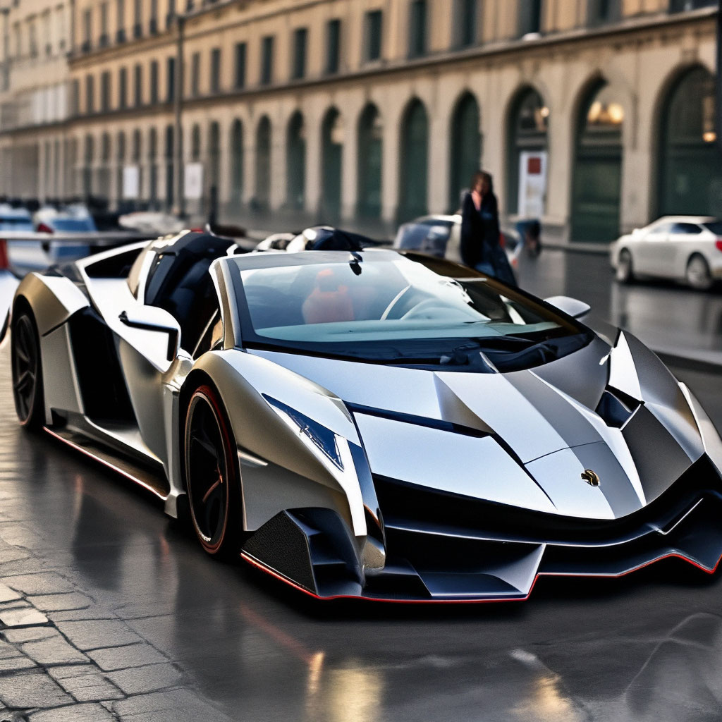 🇮🇹 Lamborghini Veneno Roadster» — создано в Шедевруме