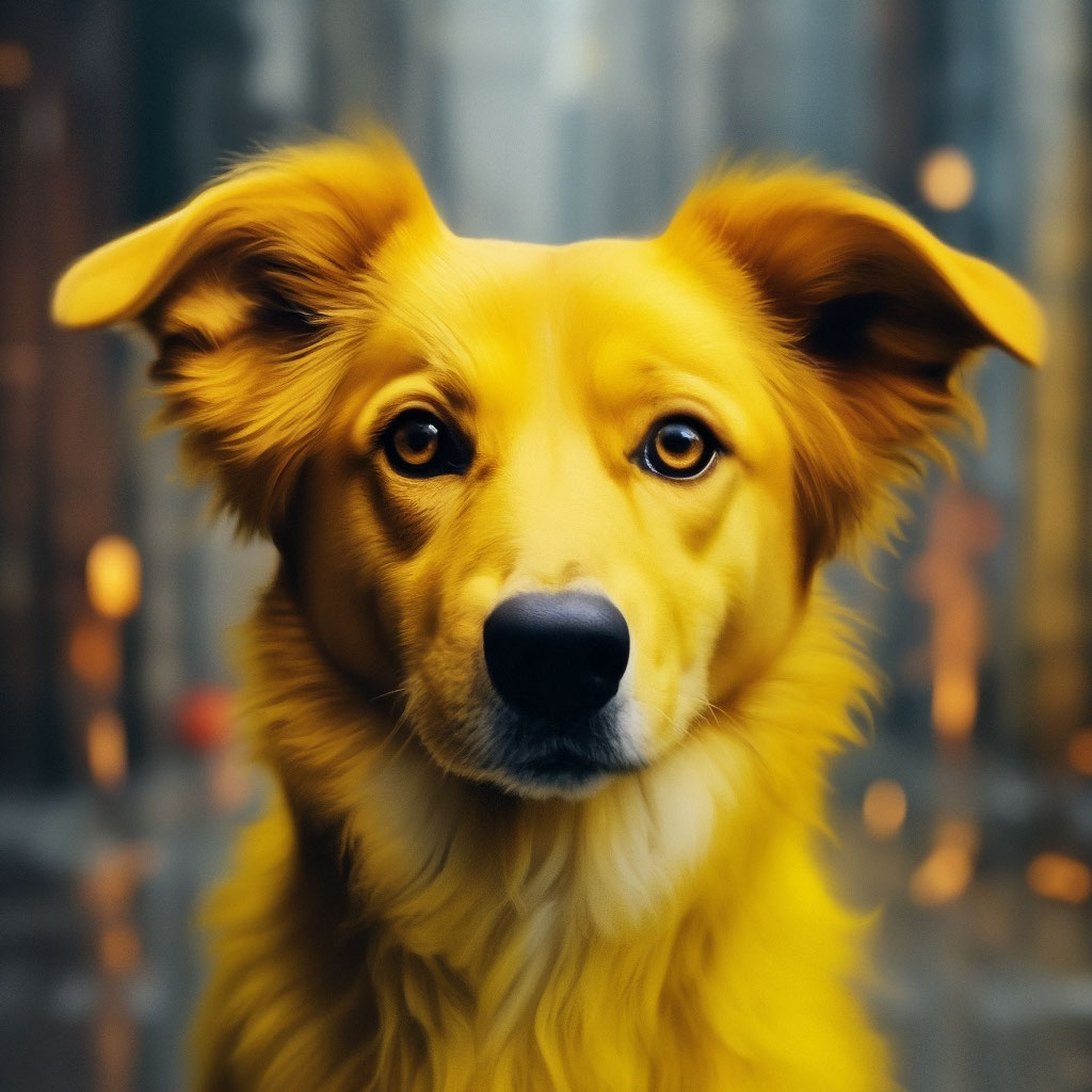 Жёлтая собака» — создано в Шедевруме