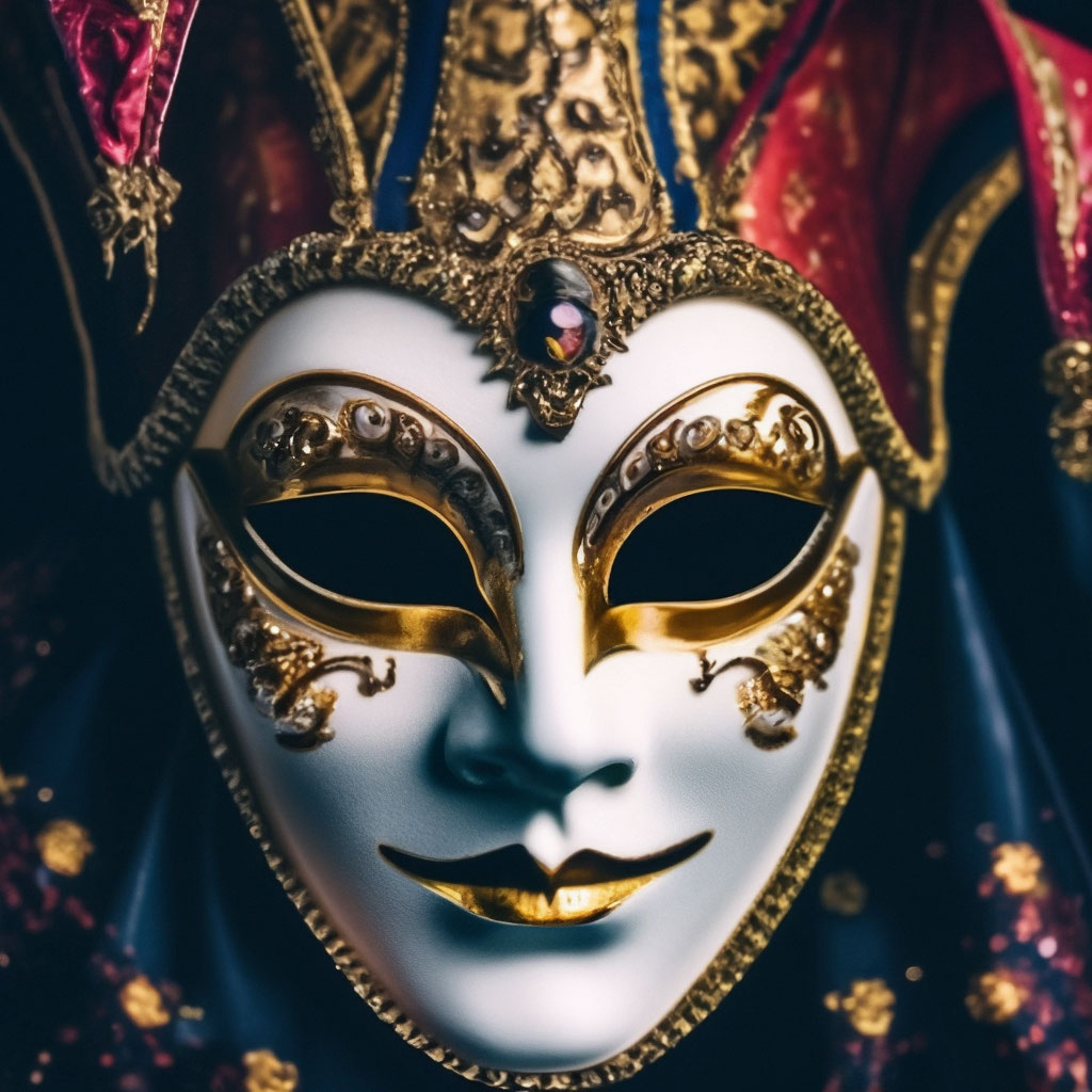Маски венецианские карнавальные