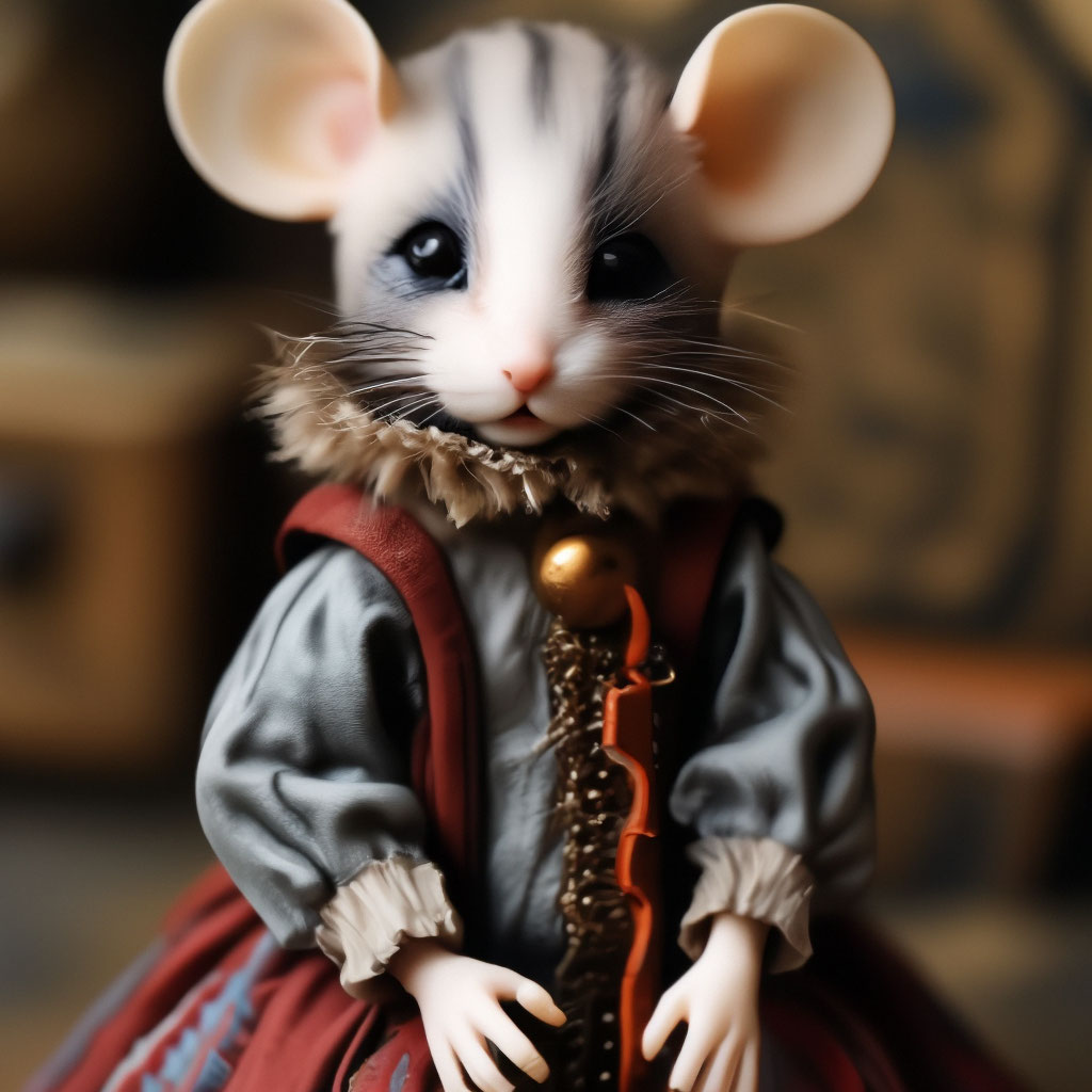 «Кукла Крыса» кукла Криволаповой Татьяны (смешанная техника) — купить на конференц-зал-самара.рф