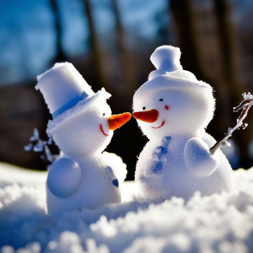снеговиков фигуры из снега | Дзен