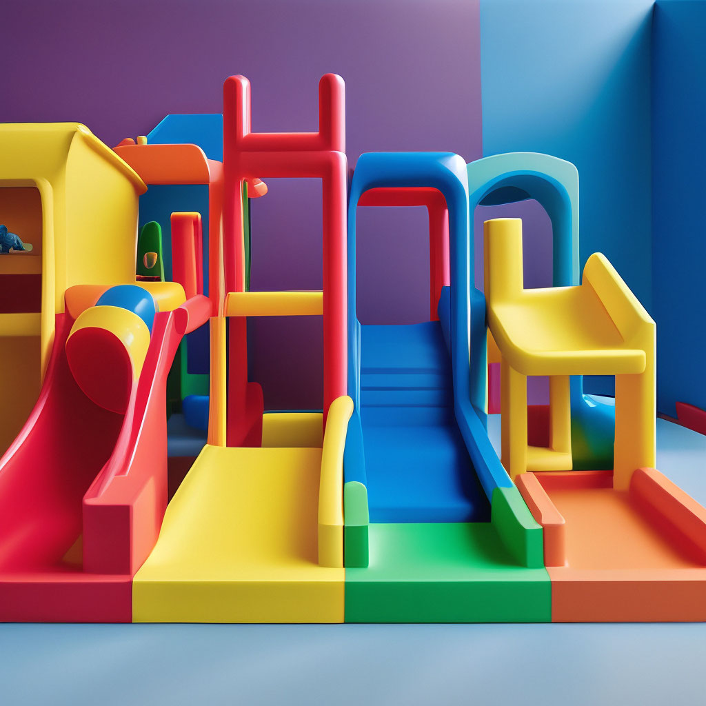Детская площадка, минимализм, пластилин…» — создано в Шедевруме