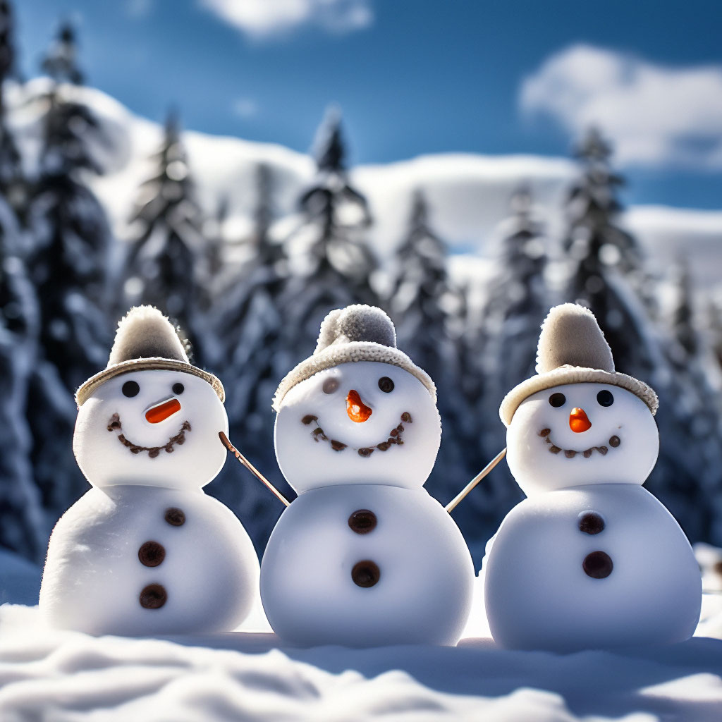 Какая зима, такой и снеговик: в сети показали забавное фото из Днепра