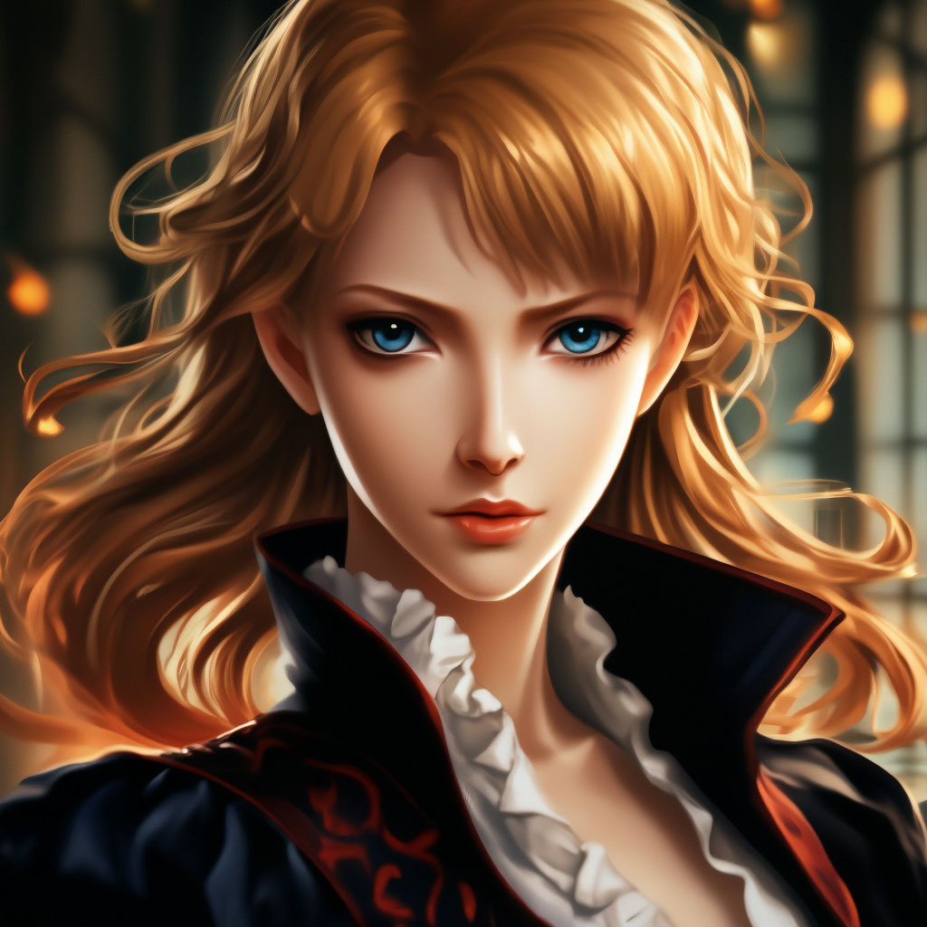 Gorgeous Villain Blonde Beatrice from