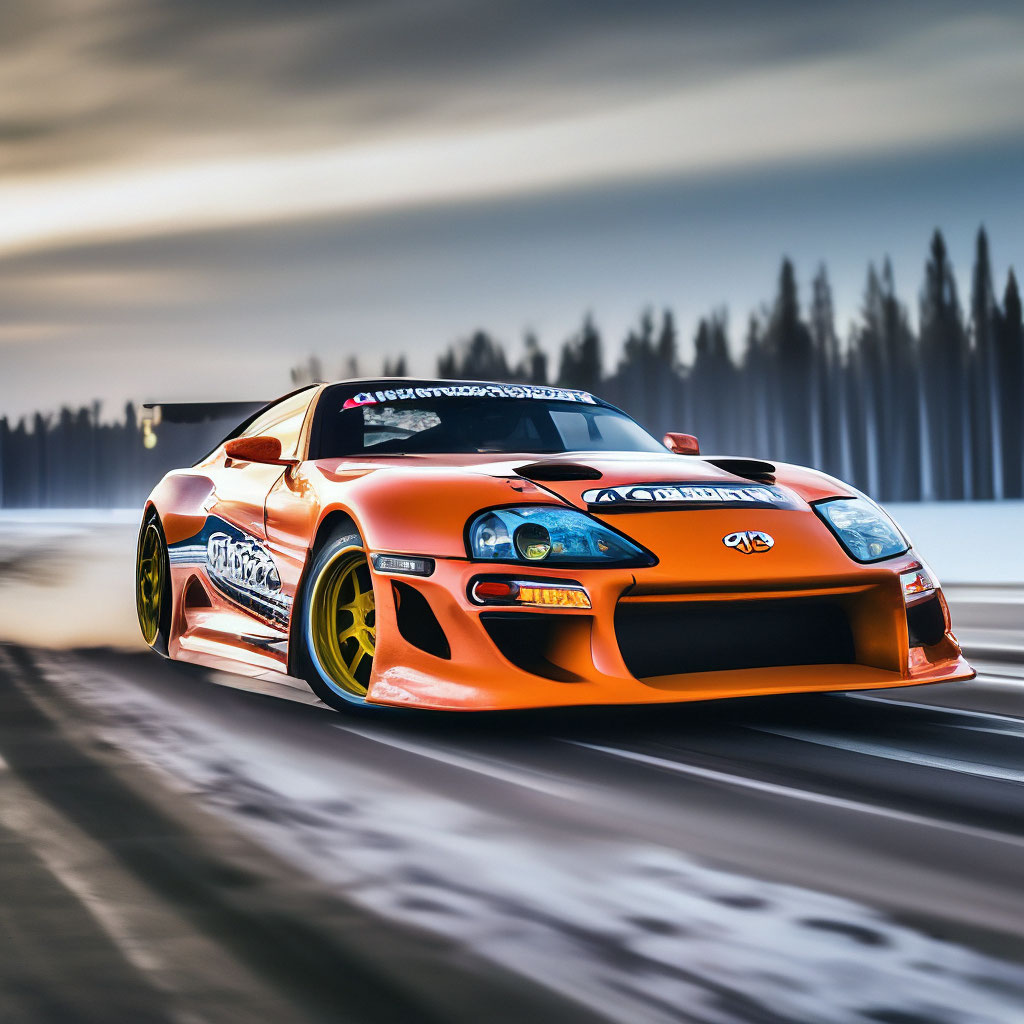 Supra a80 Форсаж