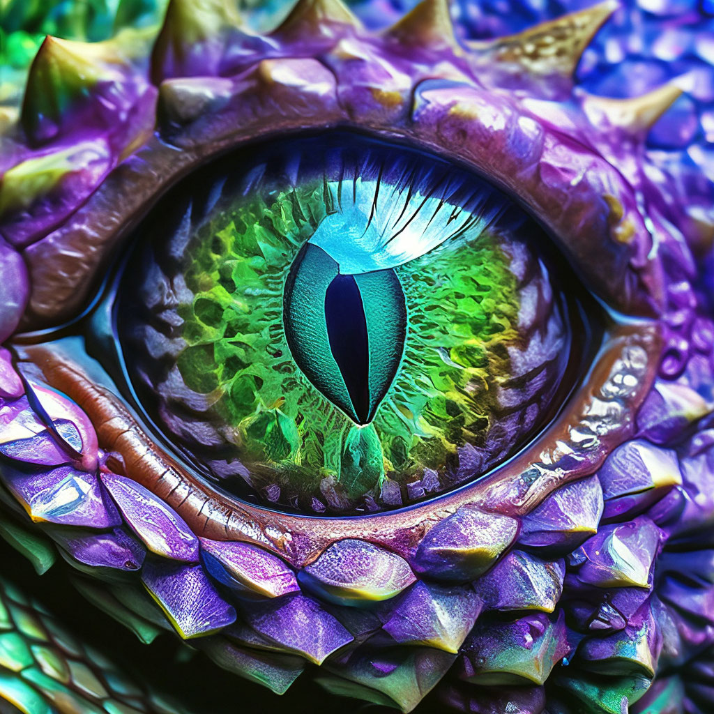 Глаз дракона арт