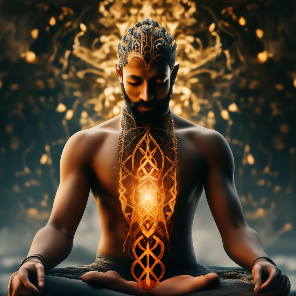 Kundalini — image created in Shedevrum