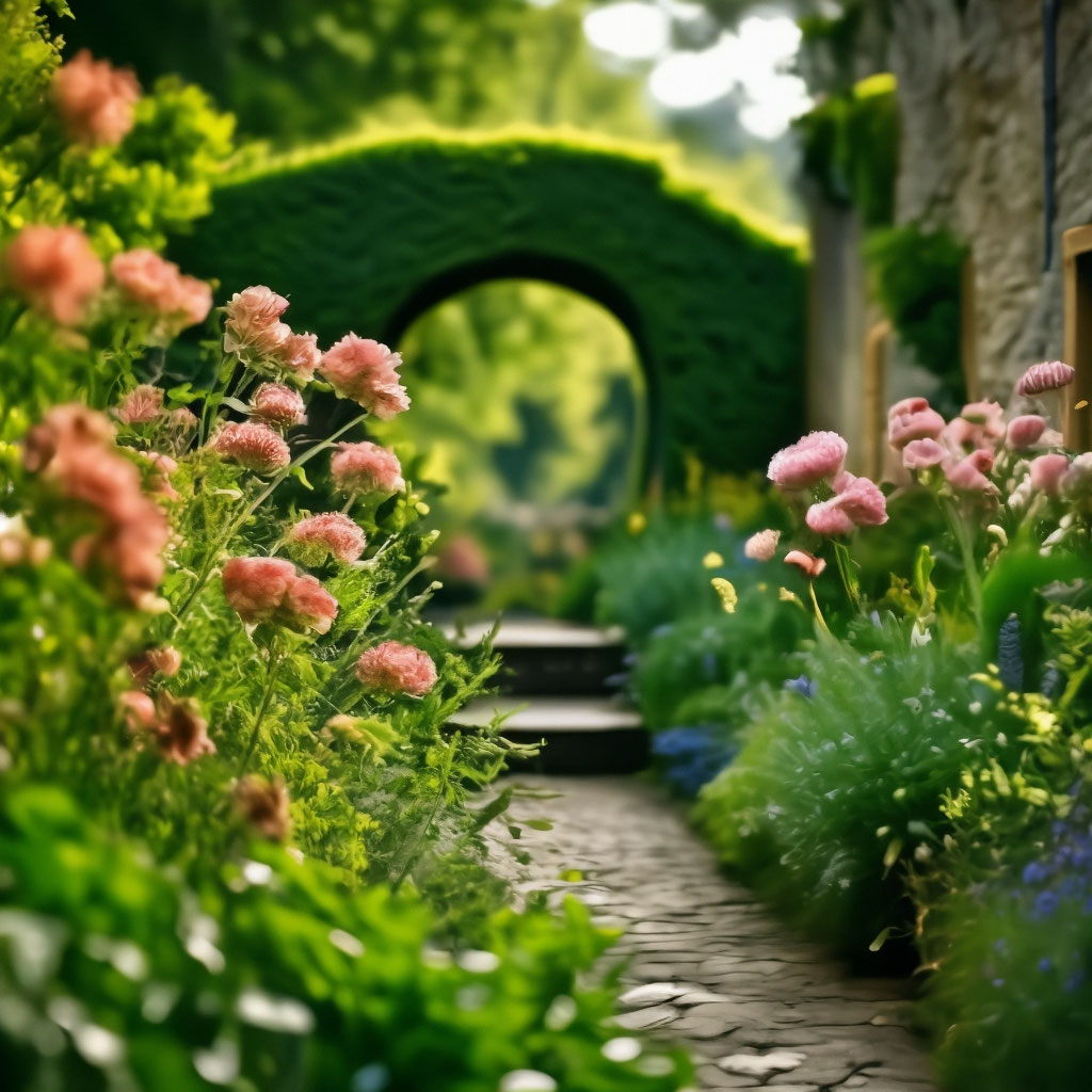 Старый английский сад, , эстетично, …» — создано в Шедевруме