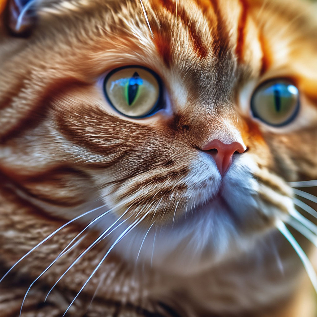 Толстый рыжий кот породы шотландский…» — создано в Шедевруме
