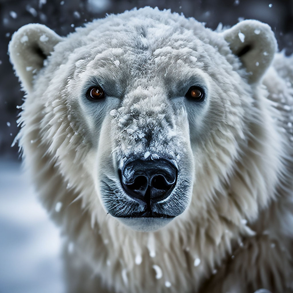 Интерьерная игрушка «Белый медведь»