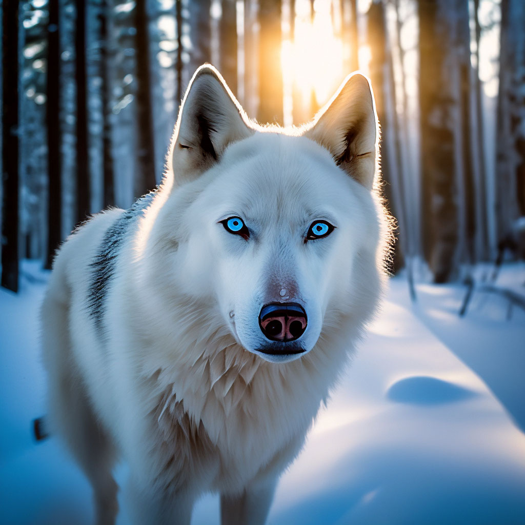 Тату волк с голубыми глазами (68 фото)