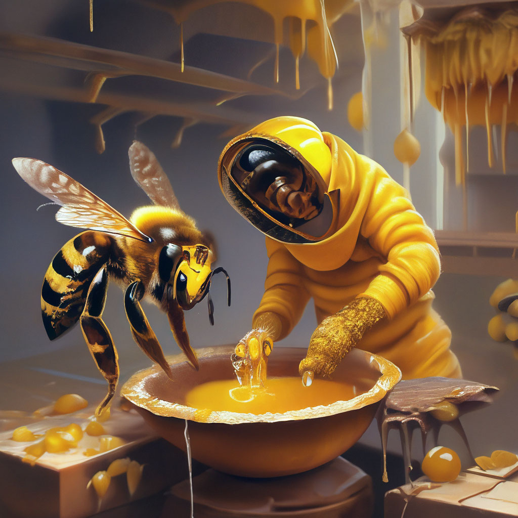 Как пчёлы делают мёд ➤ Интернет-магазин Vashapasika