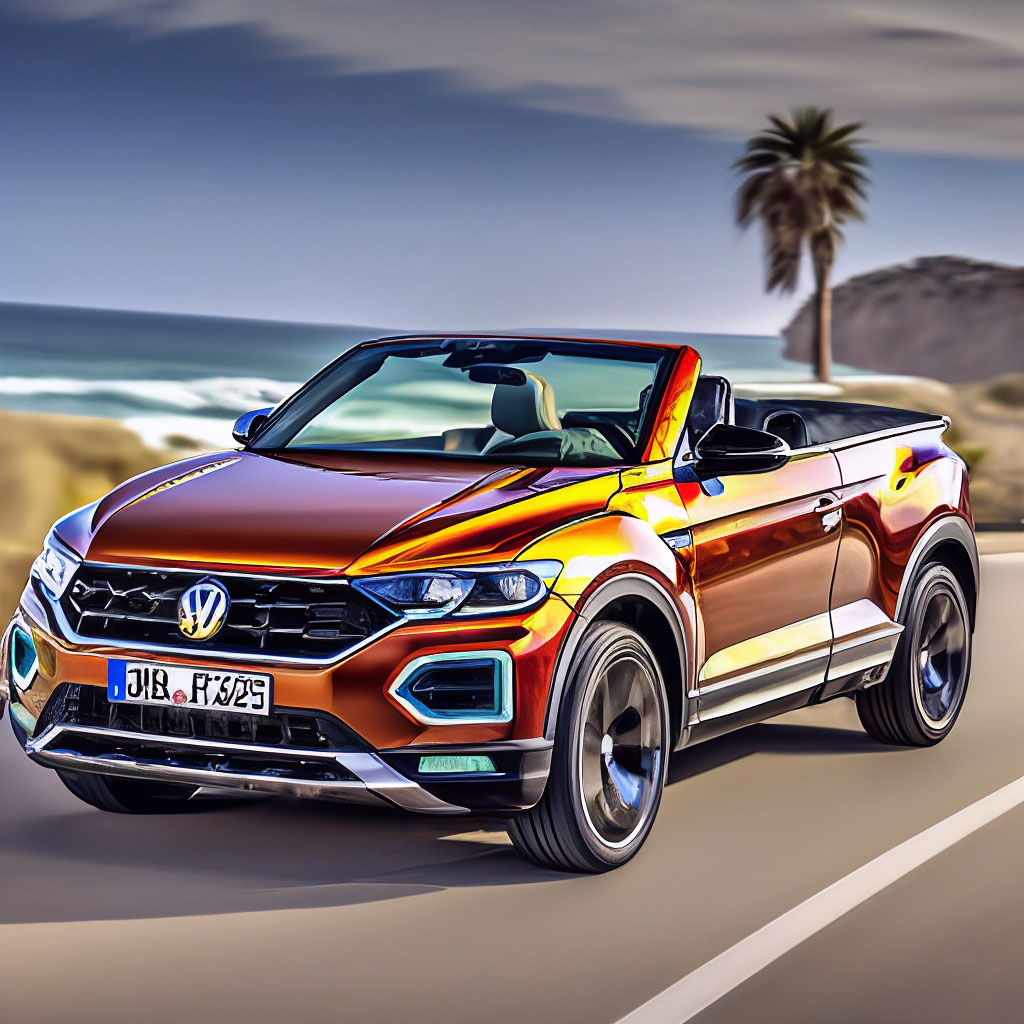 Volkswagen t Roc Cabriolet интерьер