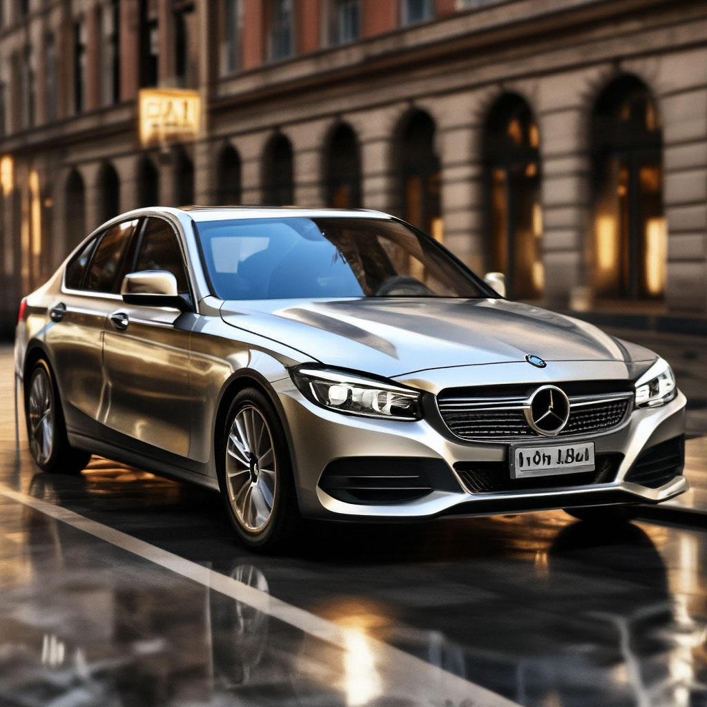 Авто-гибрид BMW 3 Series & Mercedes-Benz C-… | Дина» — Шедеврум