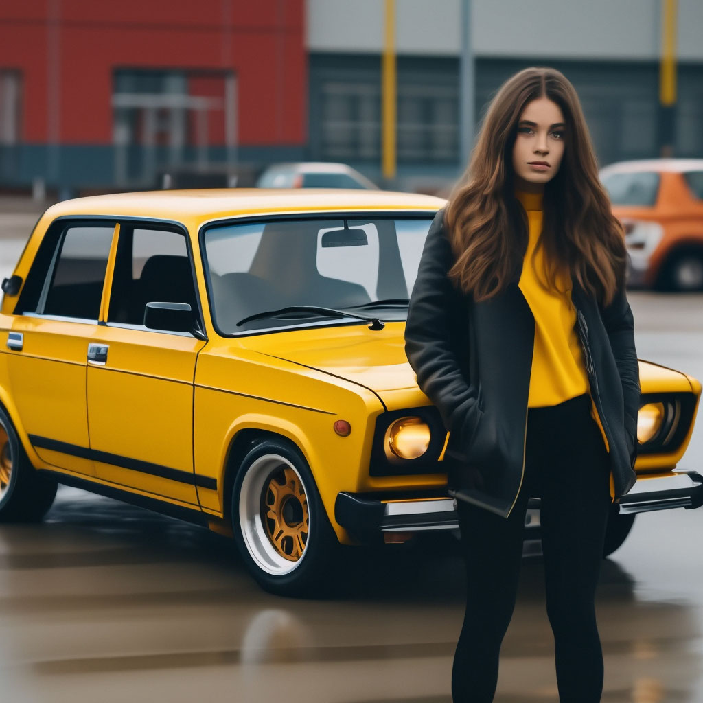 Проект «Наши» от Lada: красивые автомобили и девушки