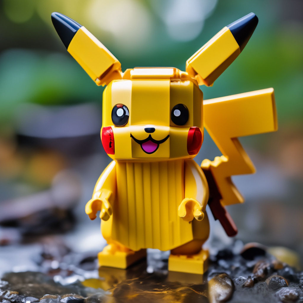 Lego pikachu minifigure sale