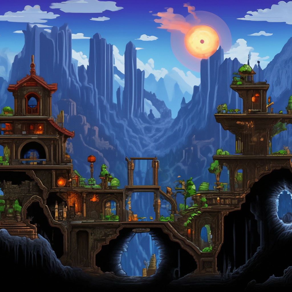 Terraria Other World» — Создано В Шедевруме