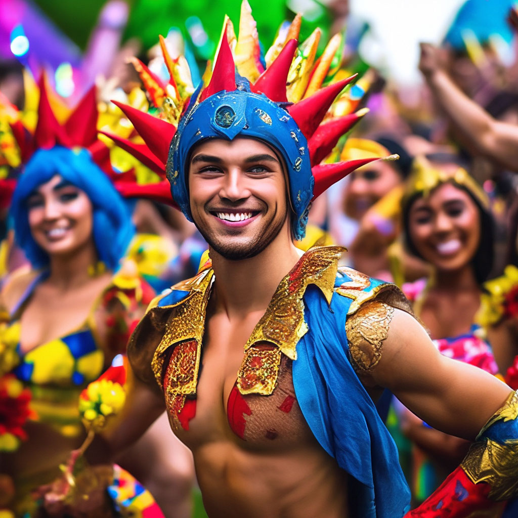 День рождения в стиле Бразильский карнавал