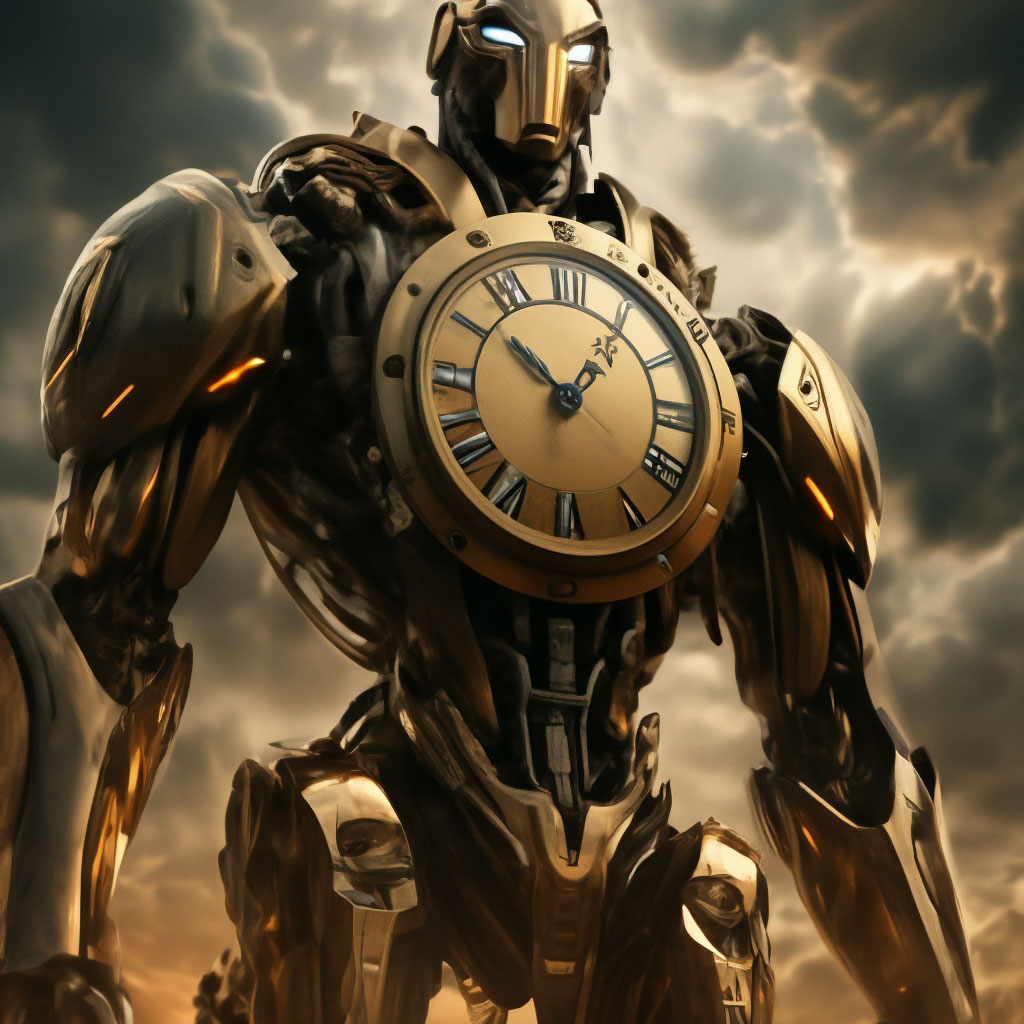 Clock man titan  created in Shedevrum