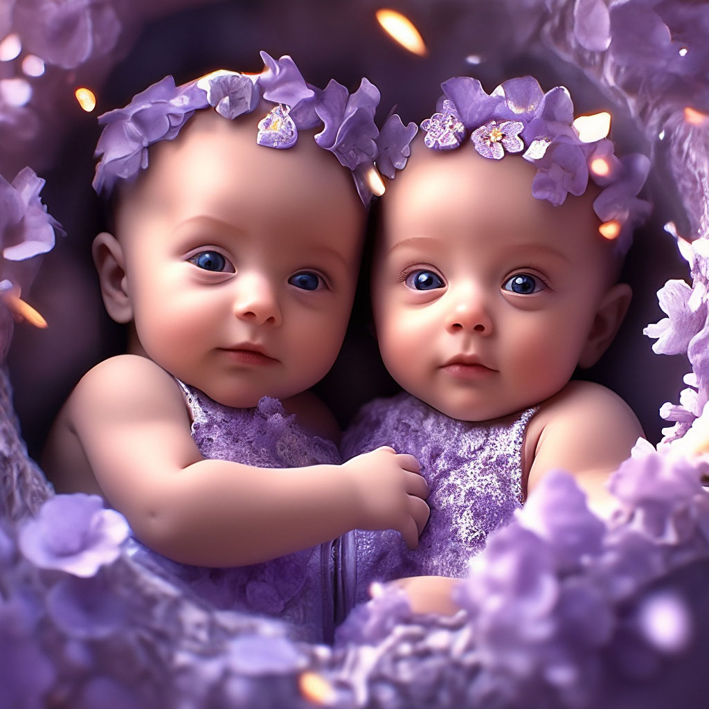 Разноцветные близнецы: уникальные сёстры, принадлежащие разным расам