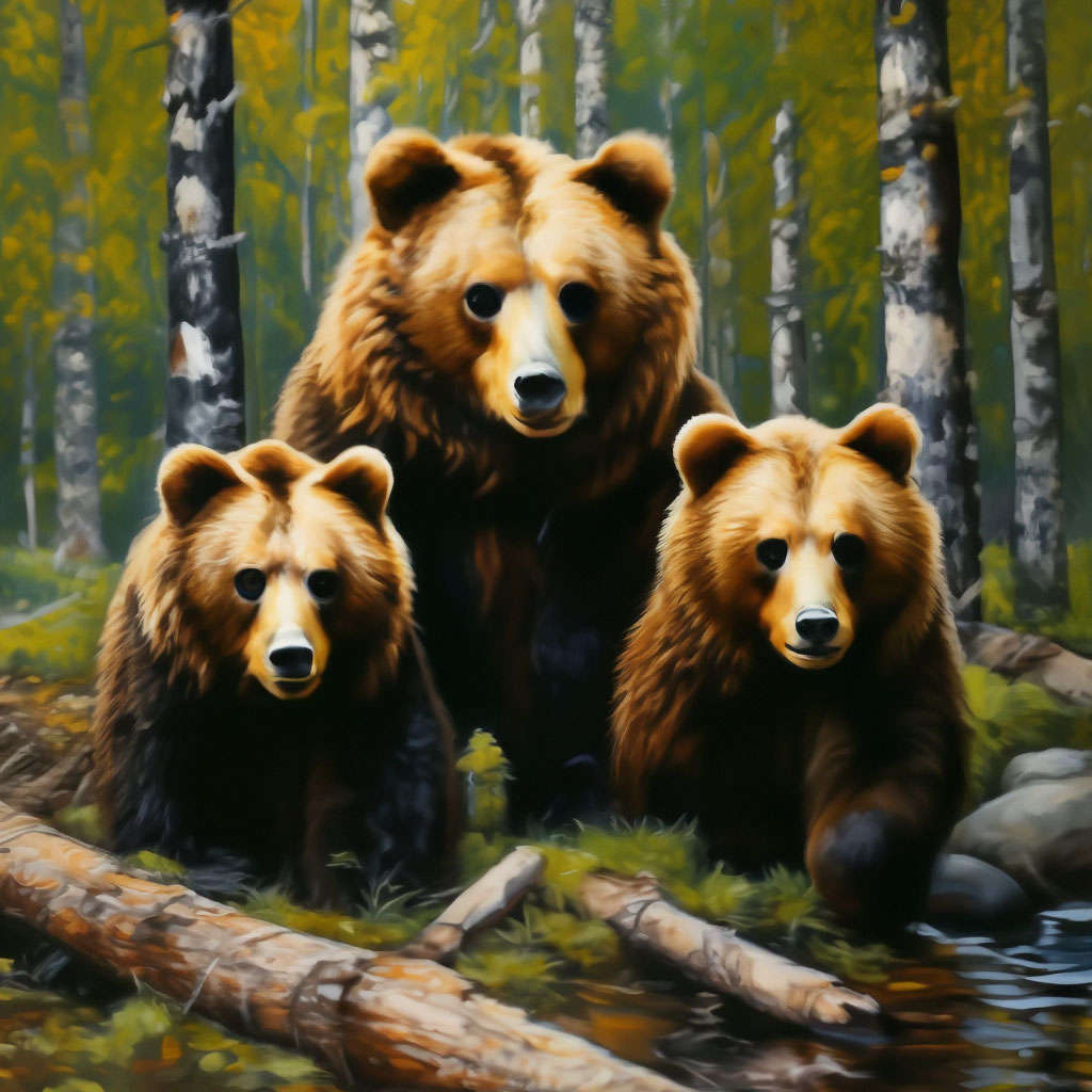 Картина три медведя шишкин» — создано в Шедевруме