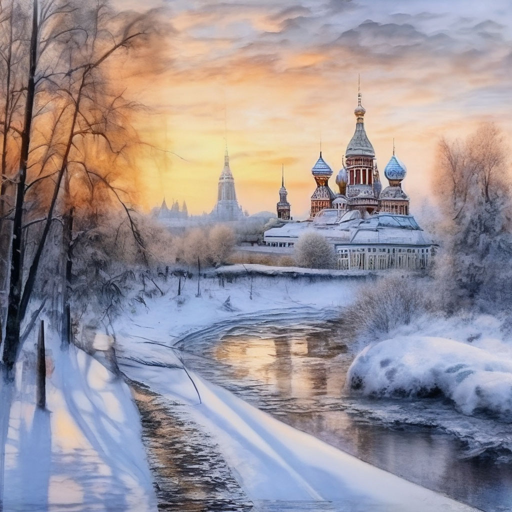 Авторы детской раскраски перенесли Богородицкий дворец в Подмосковье