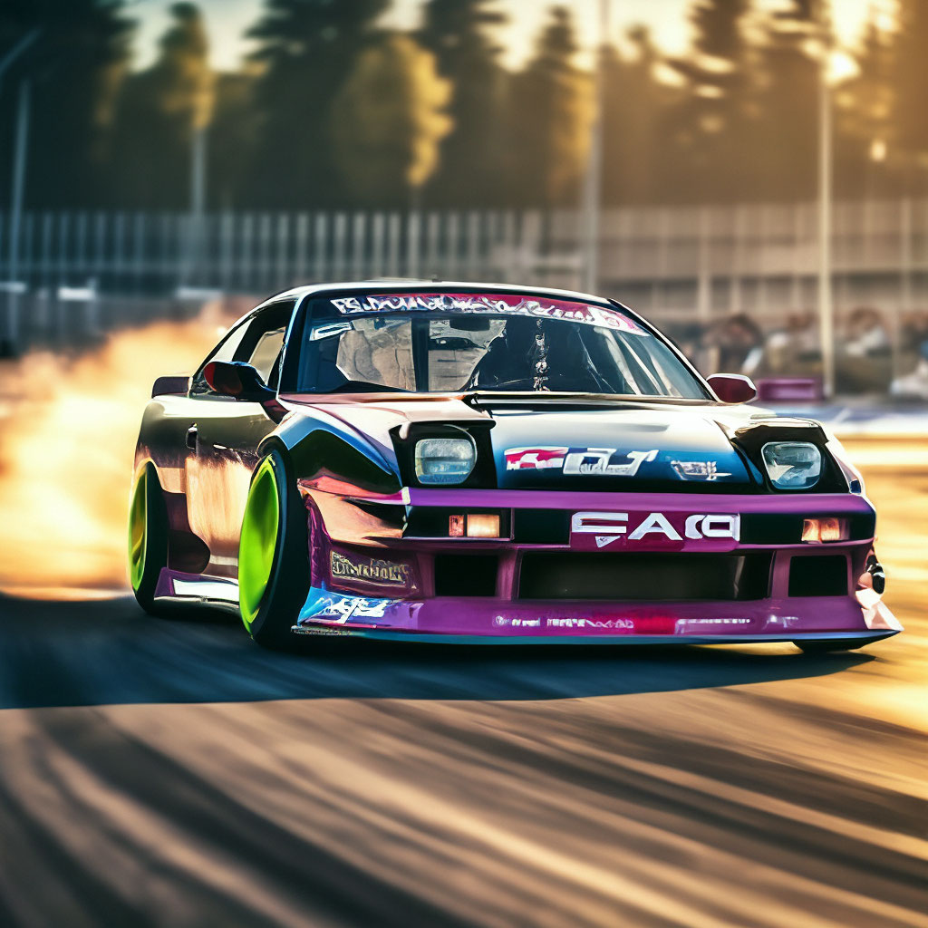 Nissan 180sx дрифт